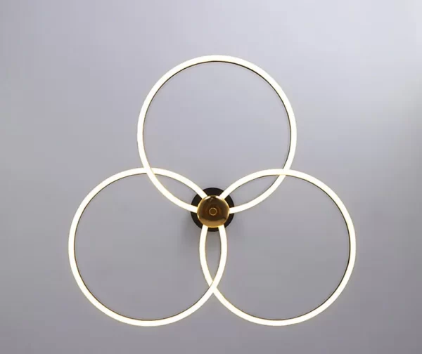 Modern LED Chandelier 3 Rings