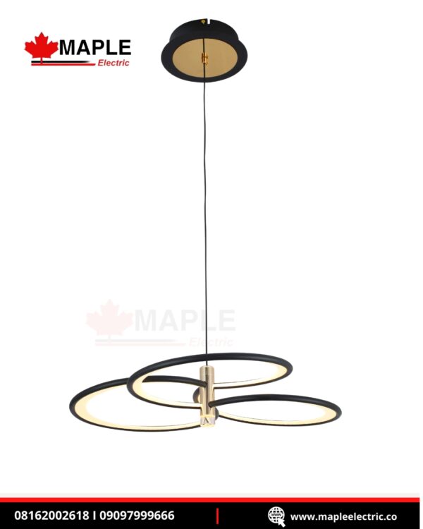 Modern LED Chandelier 3 Rings