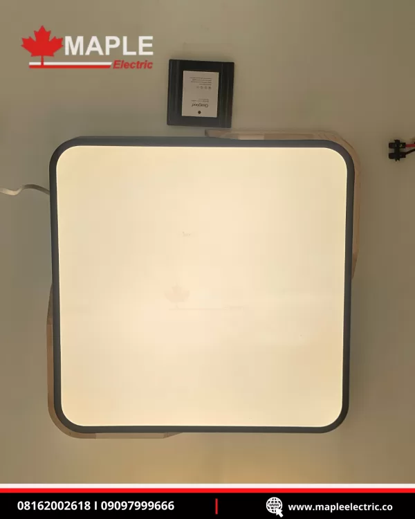 Maple Electric - Wood Ceiling Light