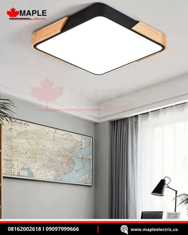 Maple Electric - Wood Ceiling Light