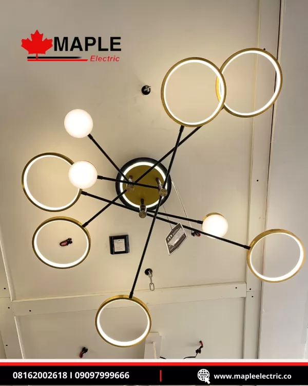 Postmodern Maple Luxury Chandelier - Image 2