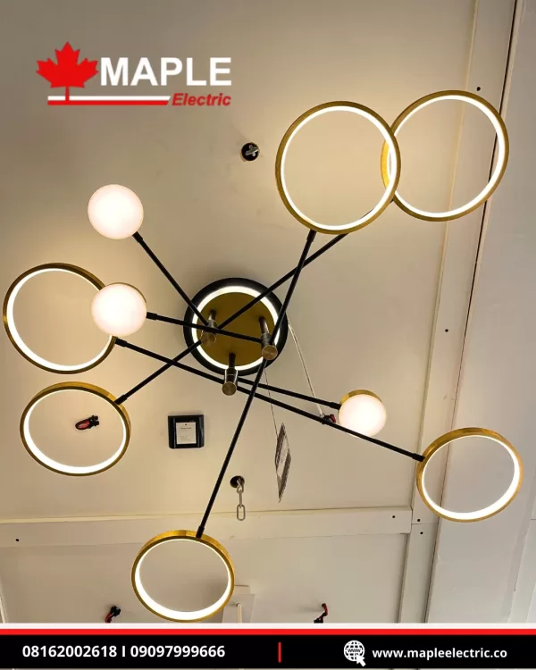 Postmodern Maple Luxury Chandelier - Image 4