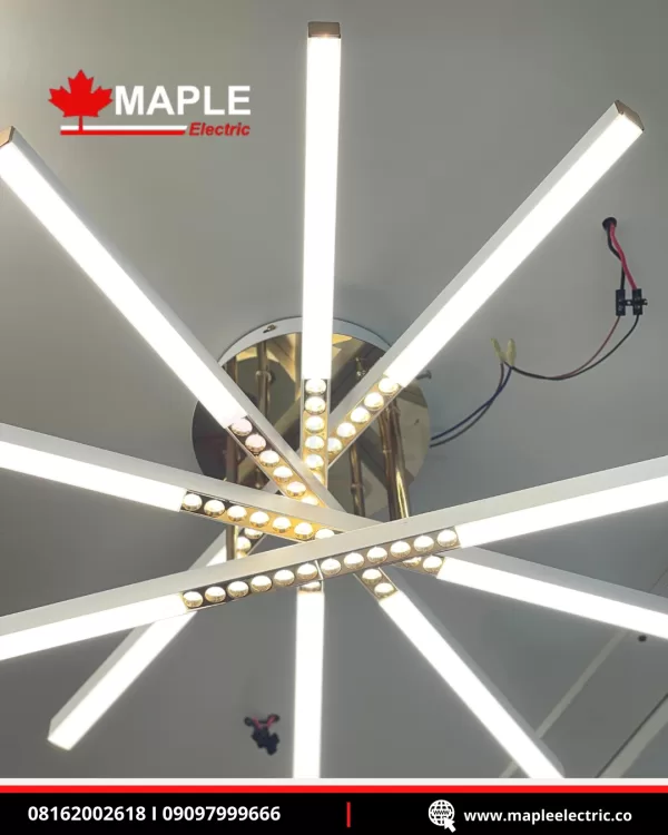 LED Maple Ceiling Chandelier - Image 3