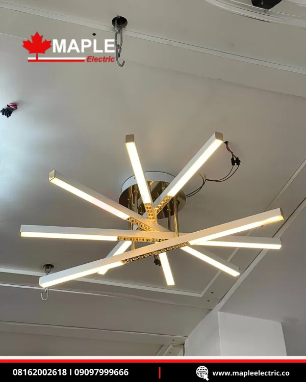LED Maple Ceiling Chandelier - Image 2