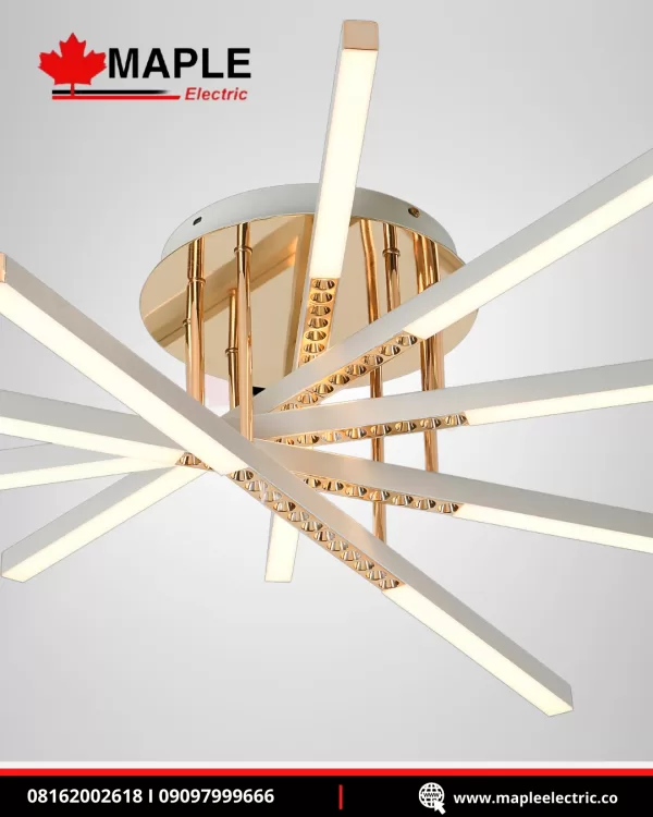 LED Maple Ceiling Chandelier